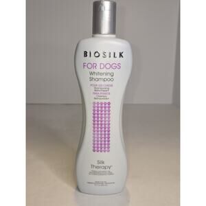BioSilk for Dogs Silk Therapy Whitening Shampoo | Best Brightening Dog Shamp...